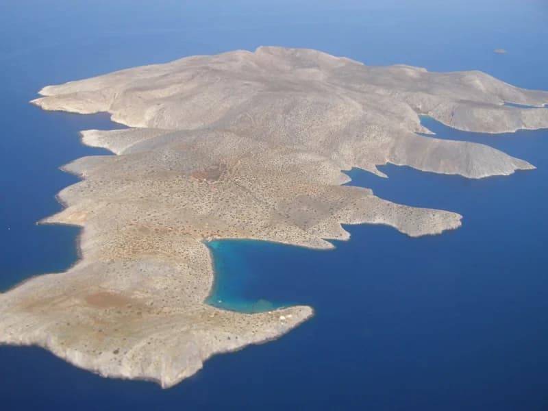 L’île de Dia au large de la côte d’Héraklion