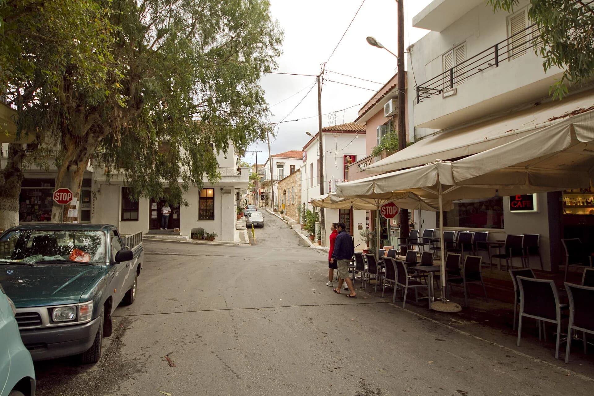 Vieilles maisons de Vamos, village où se déroule le cours de cuisine