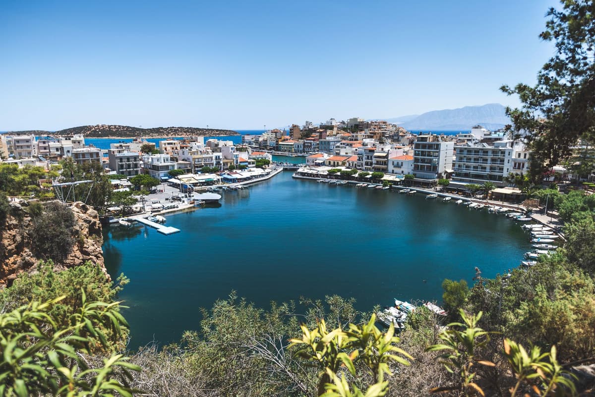 Lac Voulisméni à Agios Nikolaos, Crète