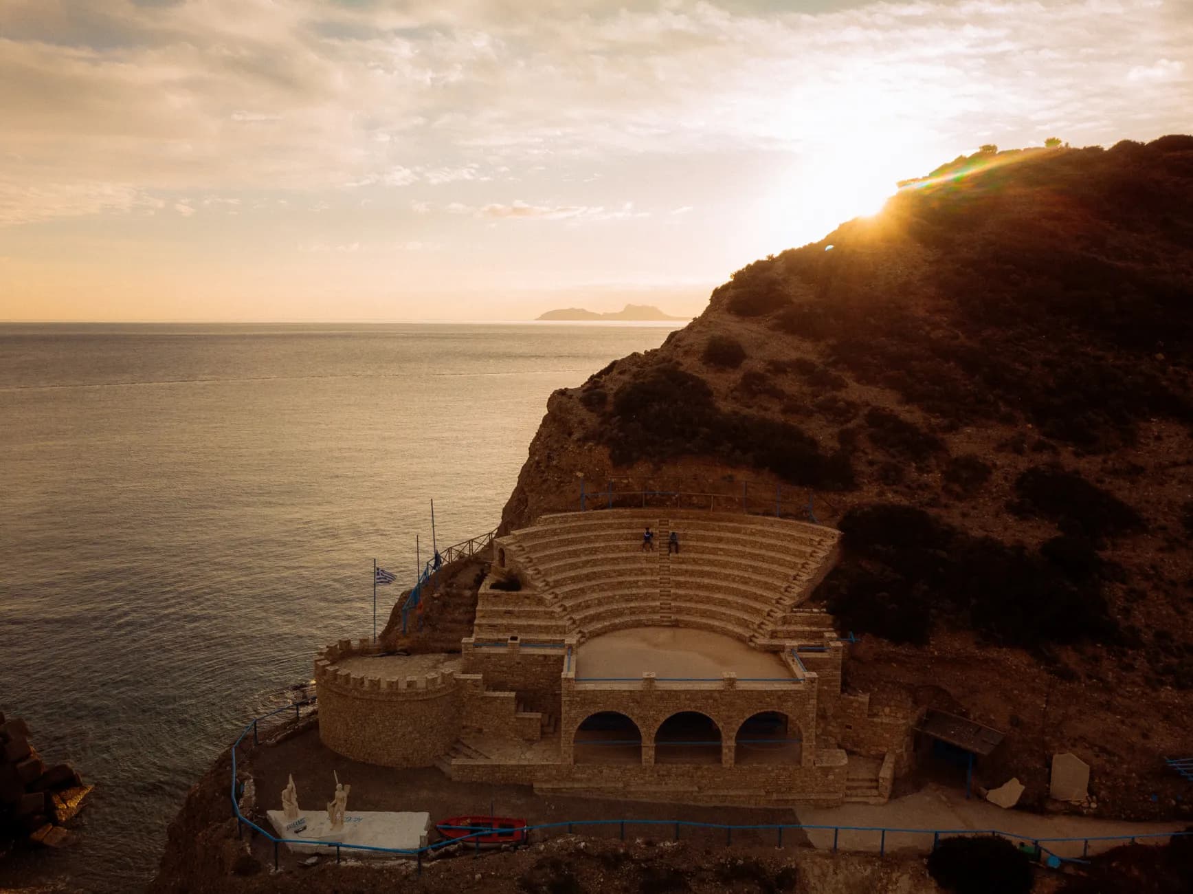 Aptera : théâtre, citernes et visite au-dessus de Souda